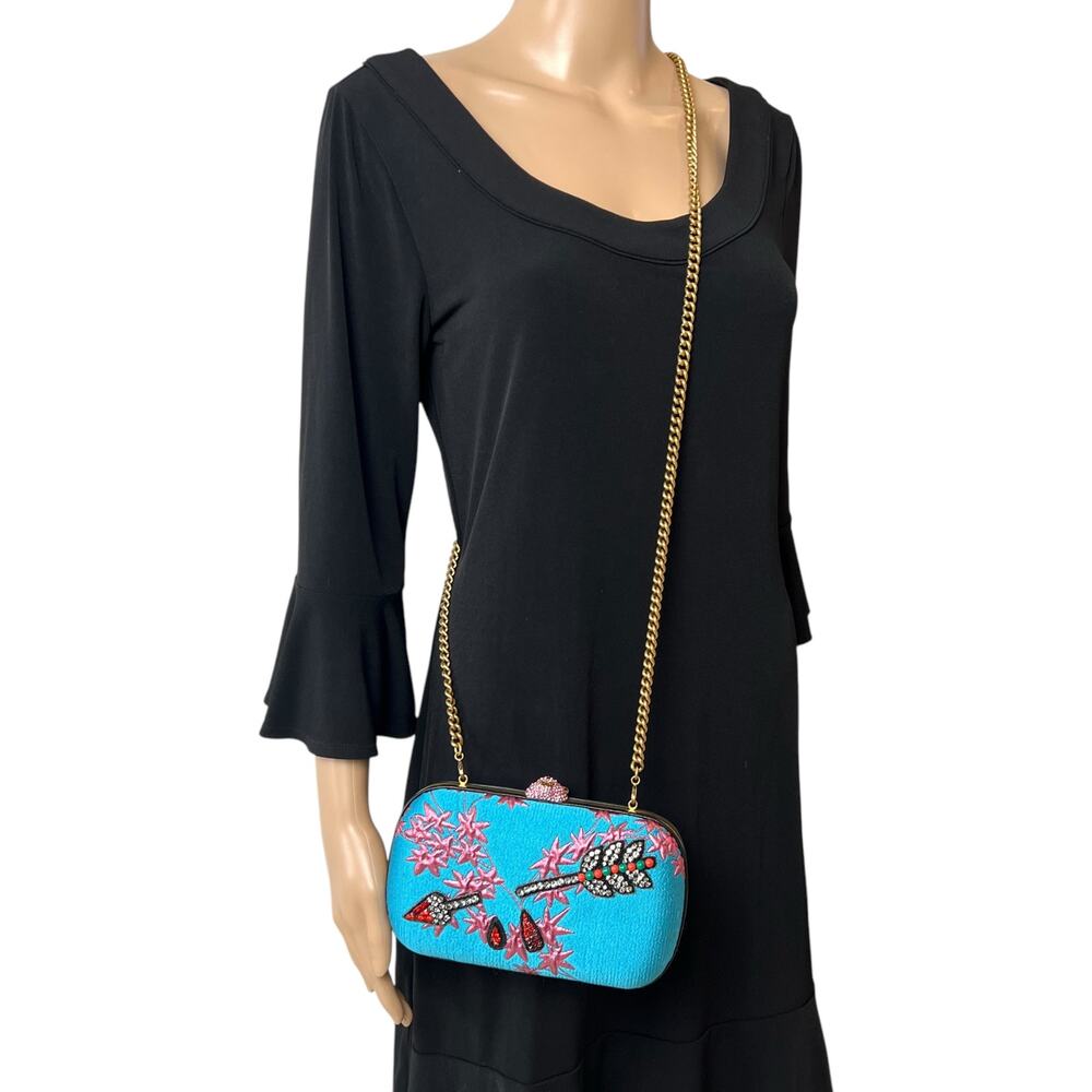 Gucci Animalier Brocade Clutch Bag - Picture 3 of 9